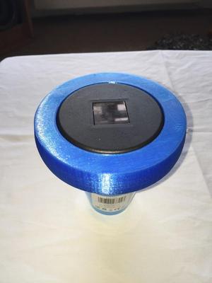 Summer Evening Wine Bottle Light