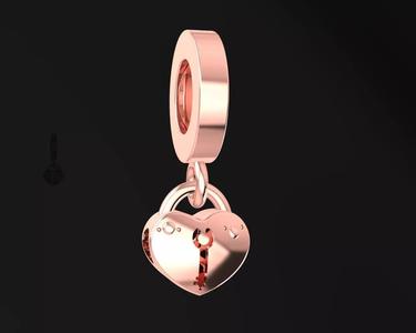 15a Heart Charm Bracelets