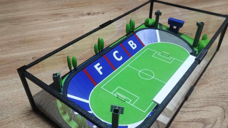 Stadion staré Bazaly-Ostrava master level building kit (96 kinds of parts)