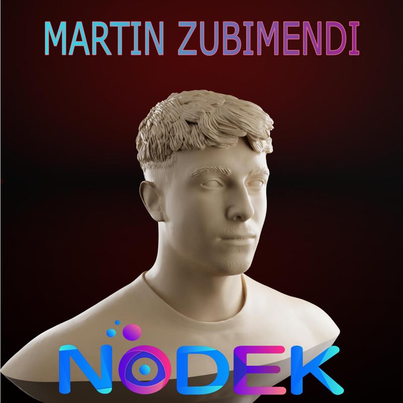 Bust of Martín Zubimendi - The Sentinel of the Real Sociedad Midfield