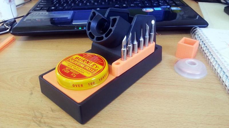 Hakko h936 Soldering station tip and flux holder