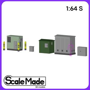 Electrical Distribution Box - S scale 1:64