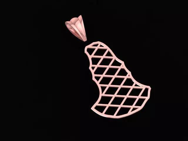 bail and galery jesus pendant 3157