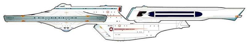 Federation Arc De Triump Fire Support Cruiser