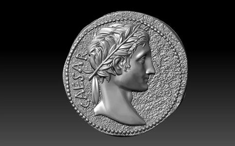CAESAR COIN 3D print model