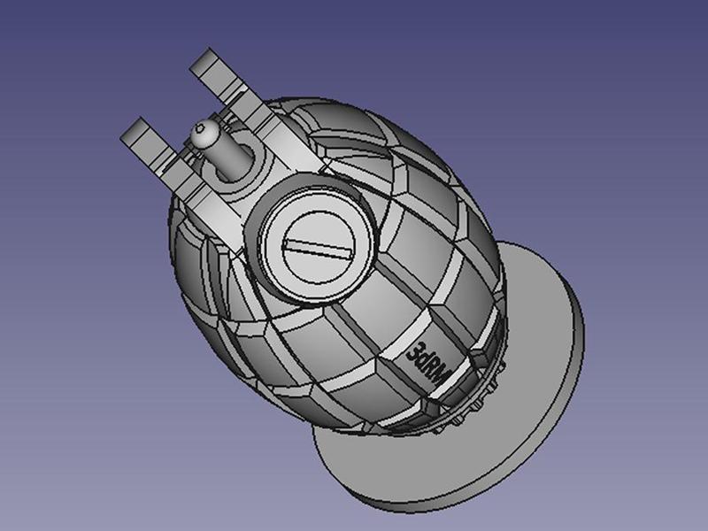 No36 Mills Grenade Replica 1:1 Reenactment Model