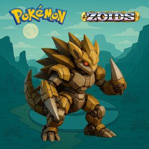 mecha sandslash - STL File