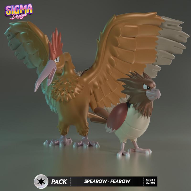 pack - spearow fearow