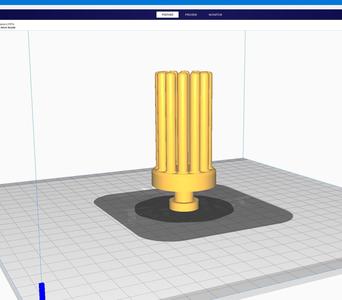 Airsoft Madbull 10 barrel 120rd 40mm Airsoft Speedloader