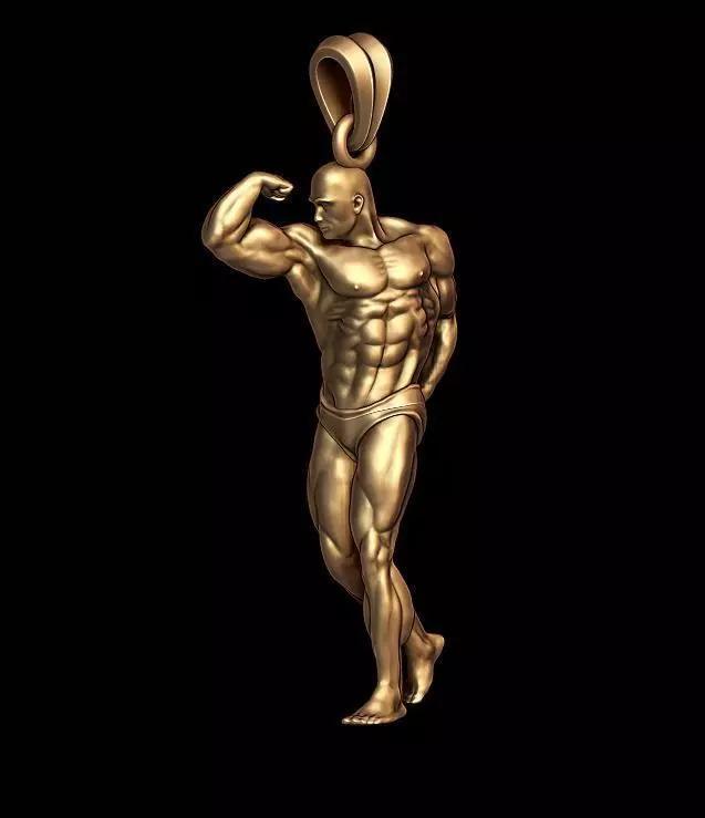 Bodybuilder pendant