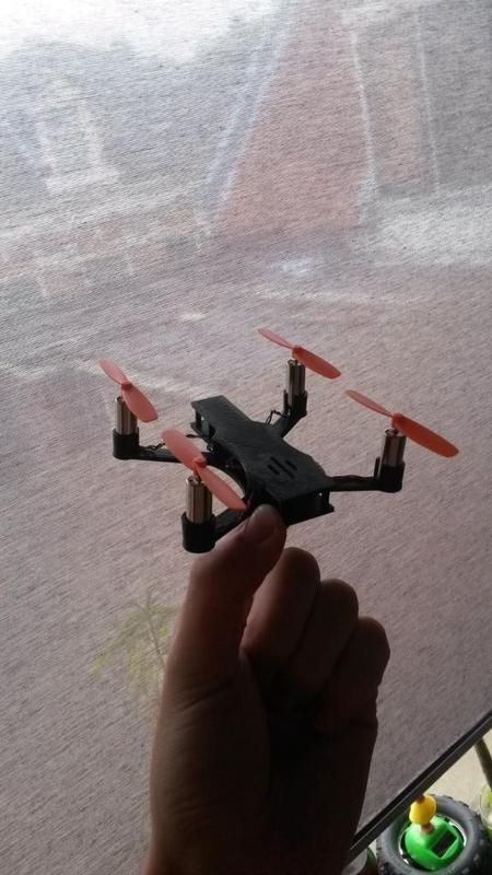 Micro Quadcopter Frame: TBS Discovery Style Design (for Hubsan electronics / 8.5mm motors)