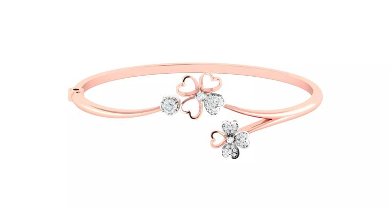 Women Bangle Bracelets Bracelet 3dm STL OBJ FBX Render Details