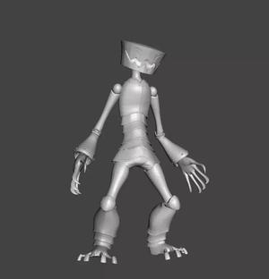 Pump Six Knights of Black 3D Model