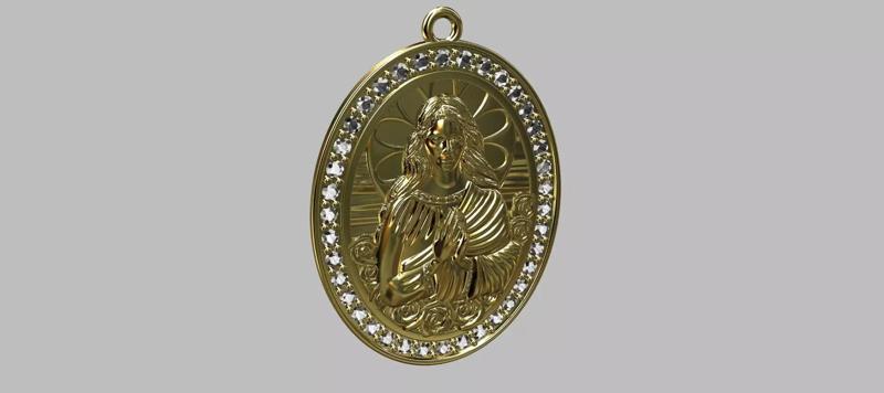Santa Sara Kali Pendant