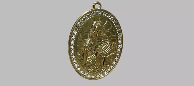 Santa Sara Kali Pendant