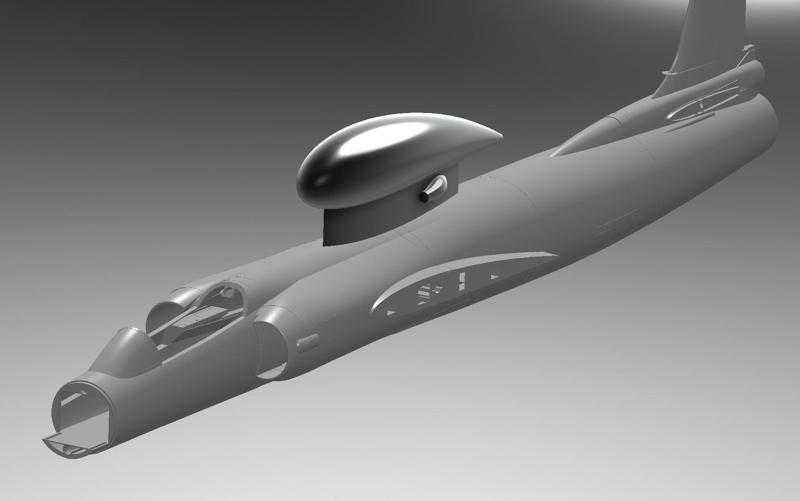 Lockheed U-2 Dragon Lady Senior Span/Spur Pod