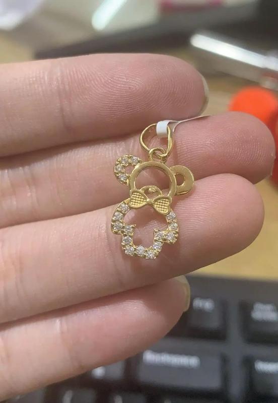 Little cute bear pendant 3D model