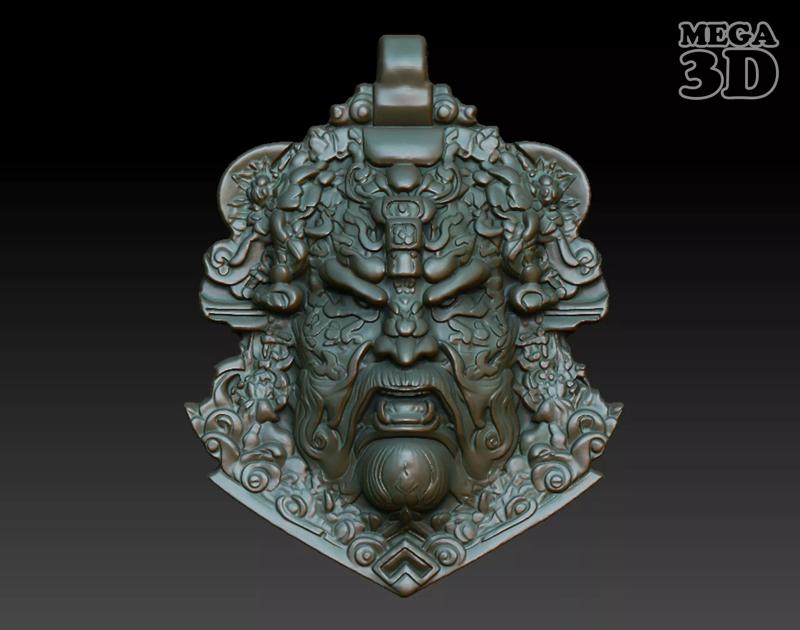 Samurai Pendant 09 230614