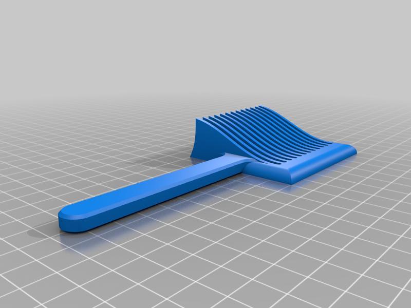 Customizable fading comb