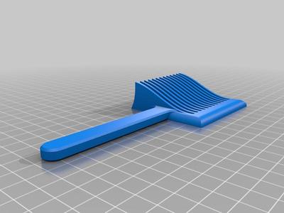 Customizable fading comb