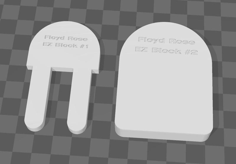 Floyd Rose Tremolo Blockers Tuning Aids