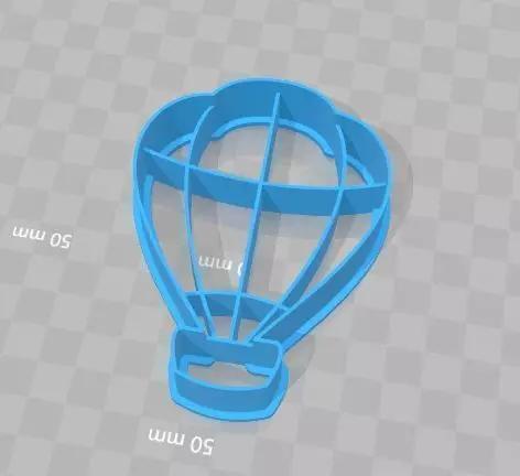 Hot Air Balloon Cookie Cutter
