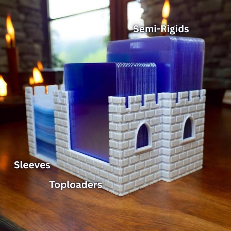 CardCare Deluxe Castle Edition - Sleeve/Toploader/Semi-Rigid Organizer