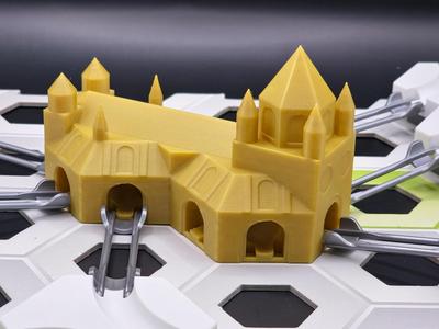 The cathedral - Gravitrax compatible double tile