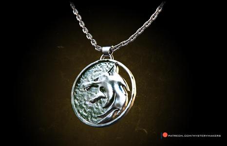 The Witcher medallion