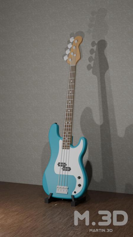 Bass Guitar Model