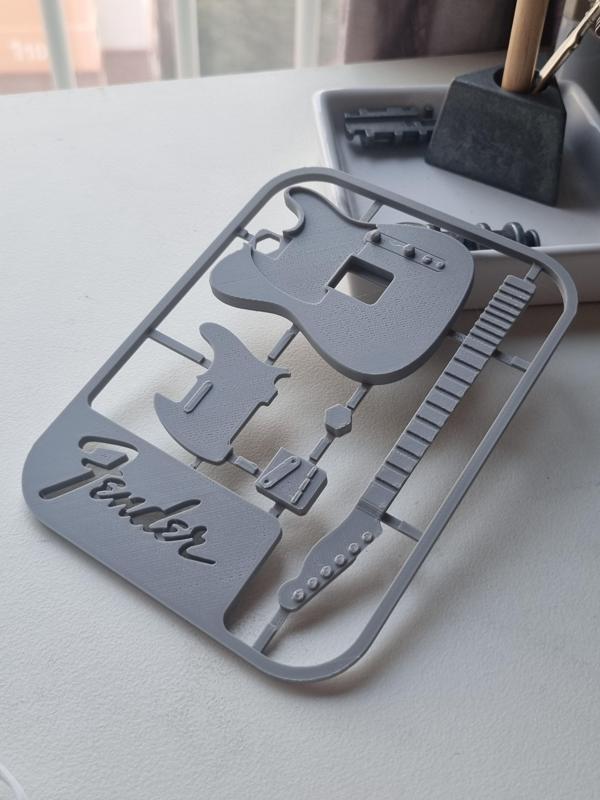 Telecaster Electric Guitar Kit Card