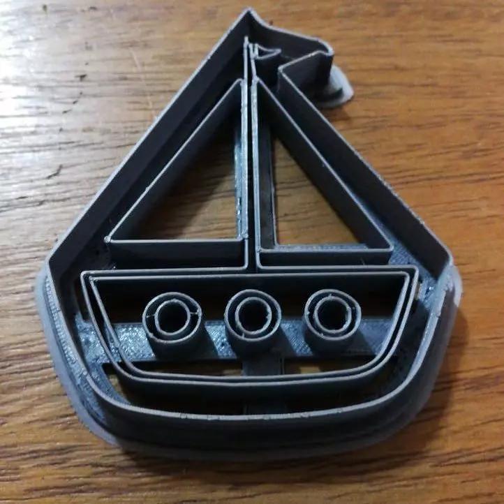 Cookie Cutter Sailboat Barco Velero