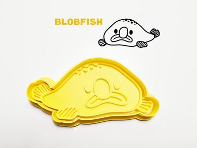 Blobfish Cookie Cutter / Stamp
