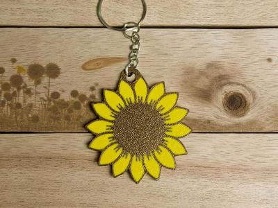 SUNFLOWER - Pendant and Keychain