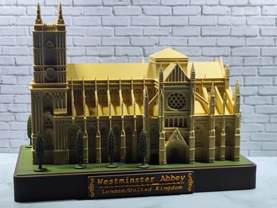 Westminster Abbey – detailed diorama