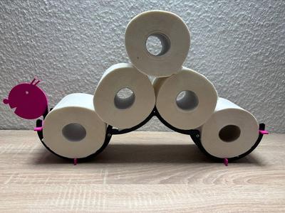 Replacement roll holder / toilet roll stand