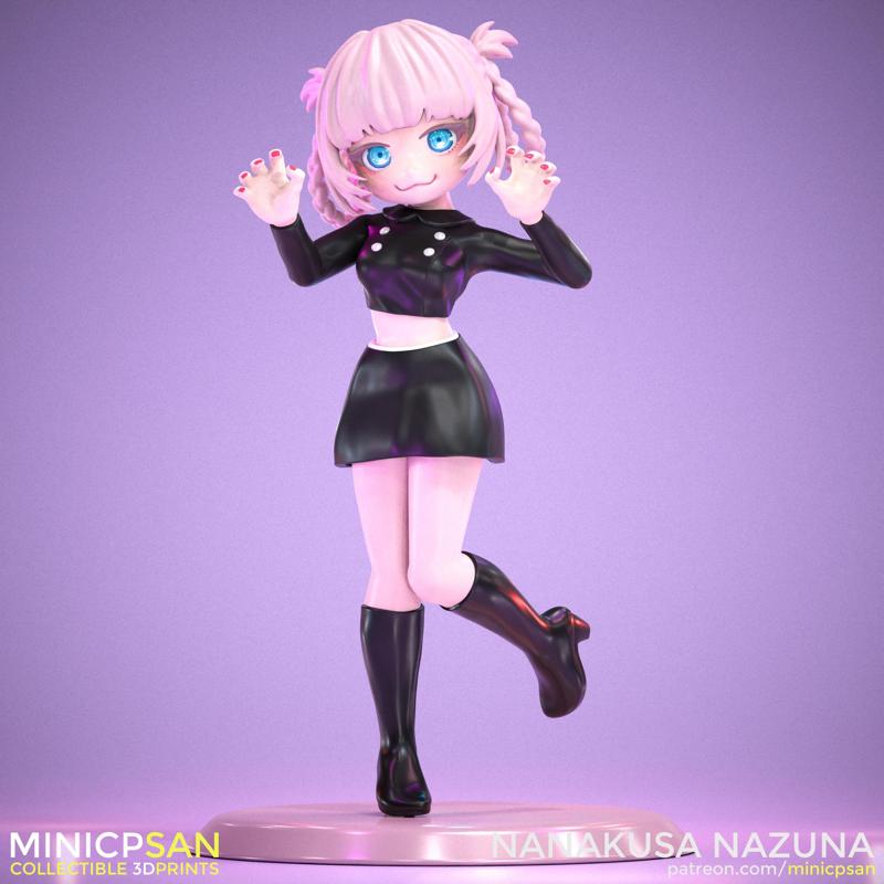 Nanakusa Nazuna - Cute Cheeky Black Outfit - Call of the Night Anime Figure - 3D Printing