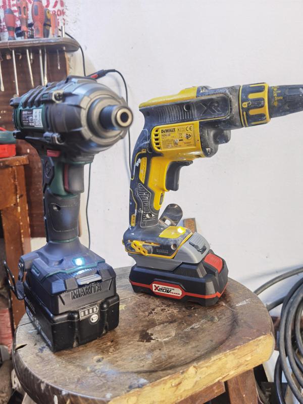 Parkside (X20 Team) to Dewalt 18V-XR