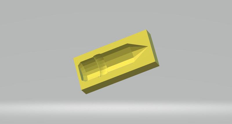 Pencil Bath Bomb Mold (Half)