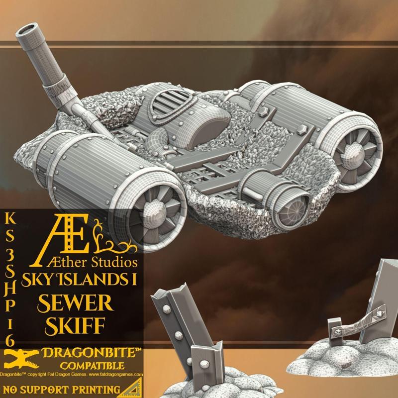 KS3SHP16 – Sewer Skiff