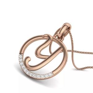 Diamond Alphabet - Y Pendant renders 3dm details