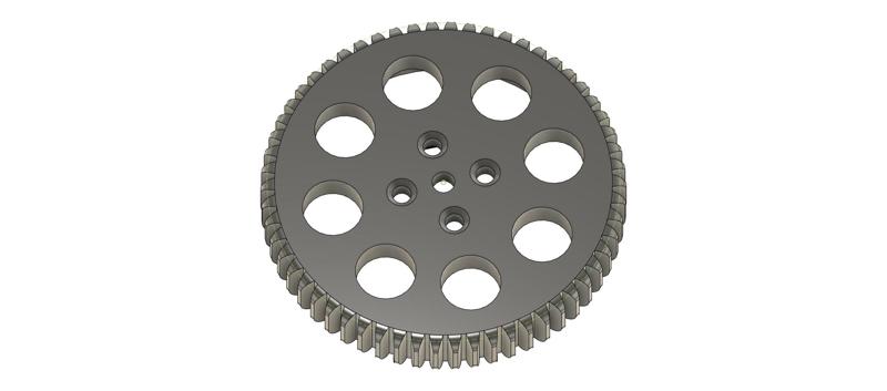 NEEWER PG003 MINI FOLLOW FOCUS M0.8 58T GEAR CINEMA LENS