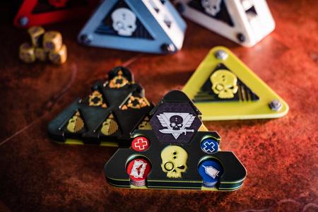 Kill Team magnetized token box and point tracker.