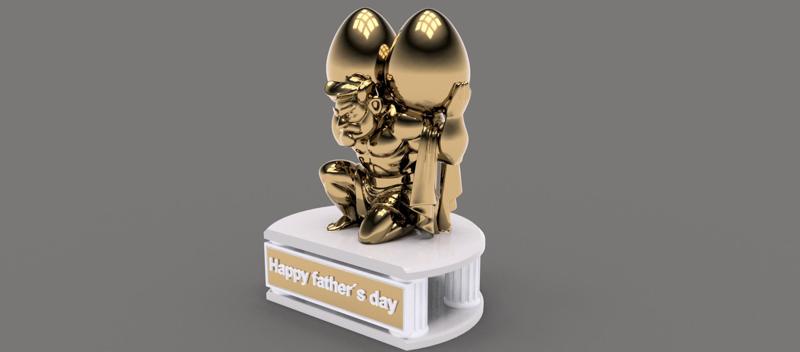 Father´s day trophy