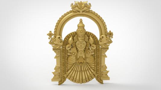 Tirupathi Balaji 3d model