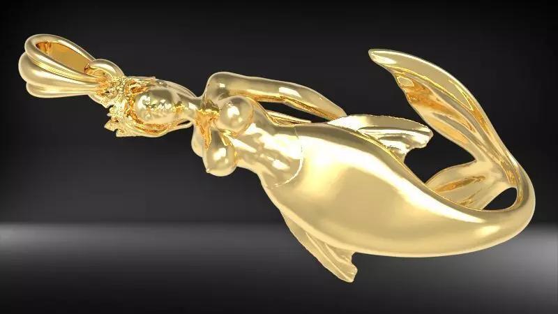 Mermaid pendant