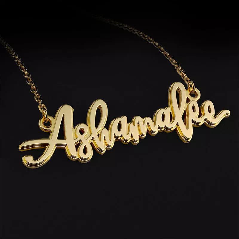 Name necklace Ashamalee