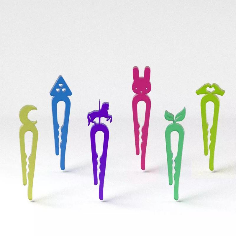 Shirt or Bag Clips Pack