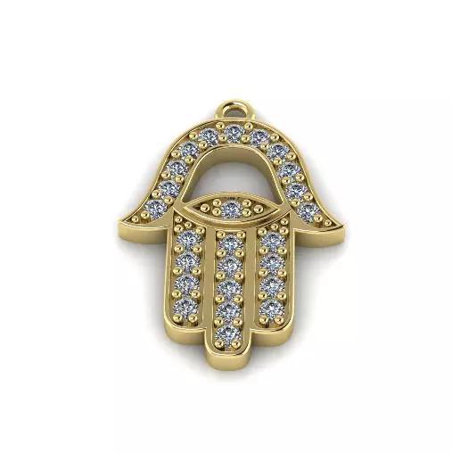Hamsa pendant Model 7622