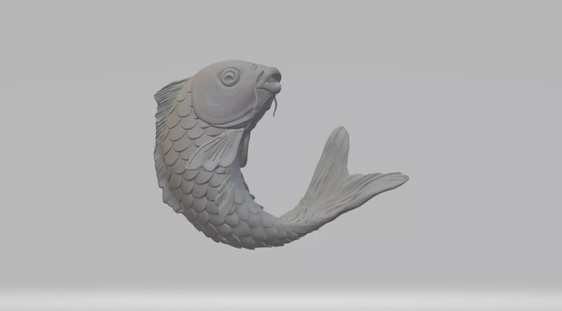 Flourishing Fish 3D Model